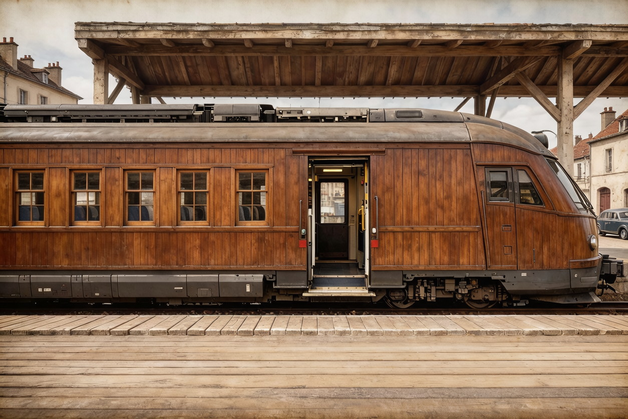 Train en bois 2